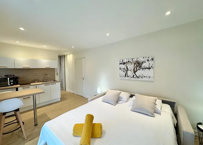 Le Palm Beach, Clim ,parking, Neuf Appartamento *